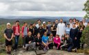 Spectacular views and outdoor Mass brings youth together